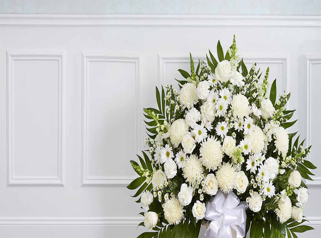 تم رنگی تاج گل خاکسپاری