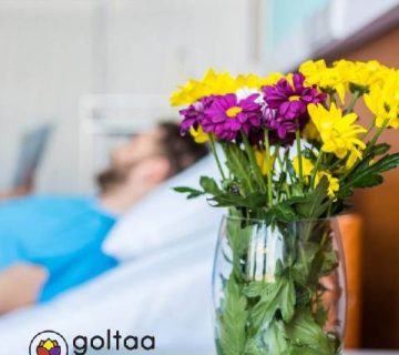 خرید گل برای عیادت بیمار