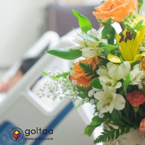 خرید گل برای عیادت بیمار