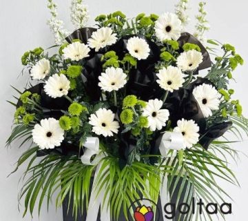 تزیین گل تسلیت